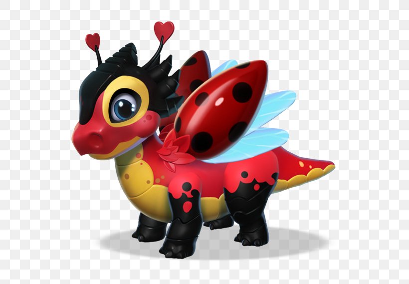 Dragon Mania Legends Luck Game Ladybird Beetle, PNG, 569x569px, Dragon Mania Legends, Coccinelle, Dragon, Fandom, Figurine Download Free