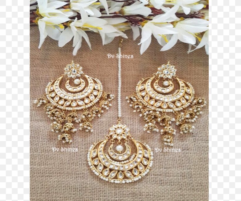 Earring Kundan Jewellery Costume Jewelry Gold, PNG, 684x684px, Earring, Baahubali Film Series, Baahubali The Beginning, Bead, Brilliant Download Free