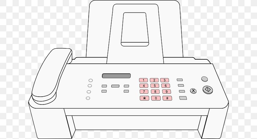Fax Machine Clip Art, PNG, 640x443px, Fax, Document, Internet Fax, Laser Printing, Machine Download Free
