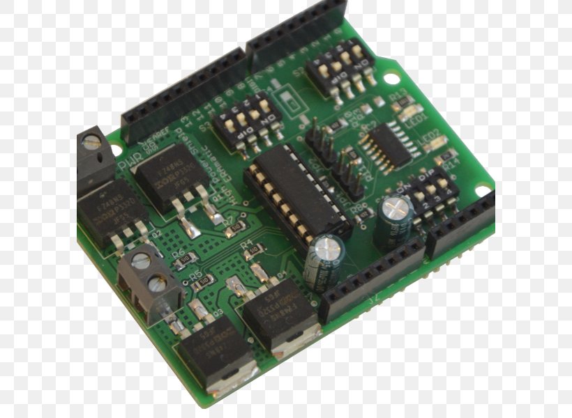 Microcontroller Electronics Computer Hardware Electronic Circuit Electronic Engineering, PNG, 600x600px, Microcontroller, Circuit Component, Circuit Prototyping, Computer Component, Computer Hardware Download Free