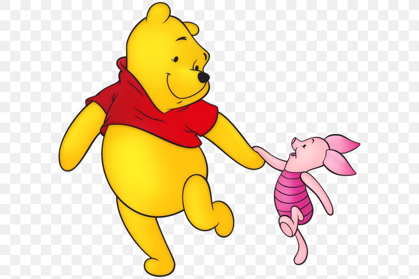 Piglet Winnie The Pooh Tigger Clip Art, PNG, 600x547px, Watercolor, Cartoon, Flower, Frame, Heart Download Free