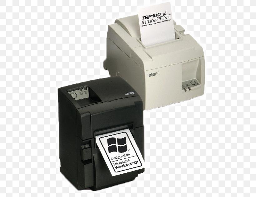 Point Of Sale Thermal Printing Printer Star Micronics TSP100 Thermal Paper, PNG, 529x633px, Point Of Sale, Cash Register, Computer Software, Device Driver, Electronic Device Download Free