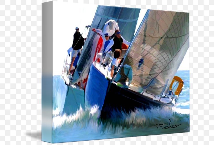 Sailing Gallery Wrap Canvas Water, PNG, 650x556px, Sail, Art, Boat, Canvas, Gallery Wrap Download Free