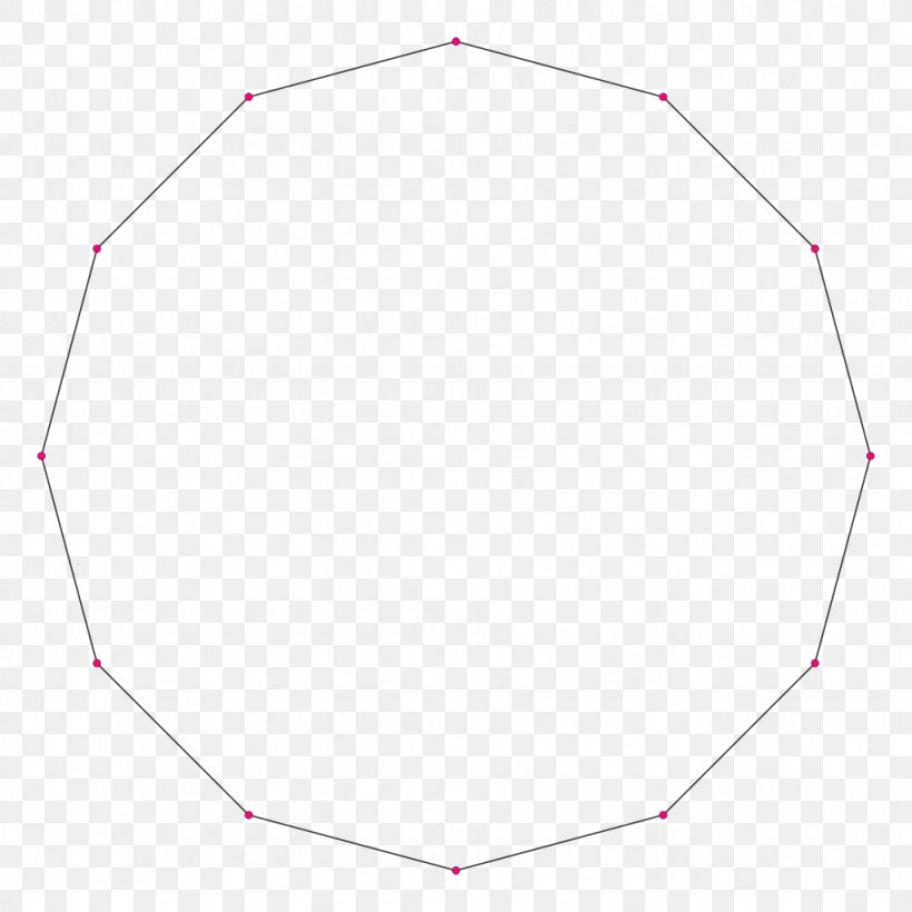 Tetradecagon Regular Polygon Triangle Circle, PNG, 1024x1024px, Tetradecagon, Area, Light, Pink, Point Download Free
