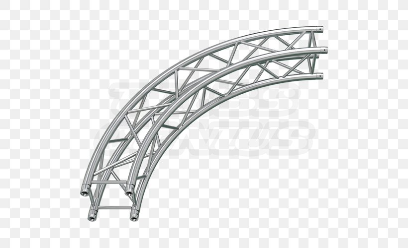 Truss Pro Sound & Lighting Stage Lighting Architectural Engineering, PNG, 500x500px, Truss, Architectural Engineering, Automotive Exterior, Bicycle Part, Black And White Download Free