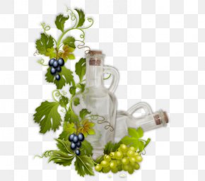 Grape - Grape Harvest Smile Eye Glass Bottle PNG