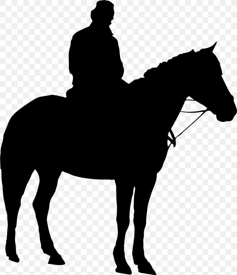 Horse Hunt Seat Equestrian Clip Art, PNG, 1954x2264px, Horse, Bit, Black And White, Bridle, Cowboy Download Free