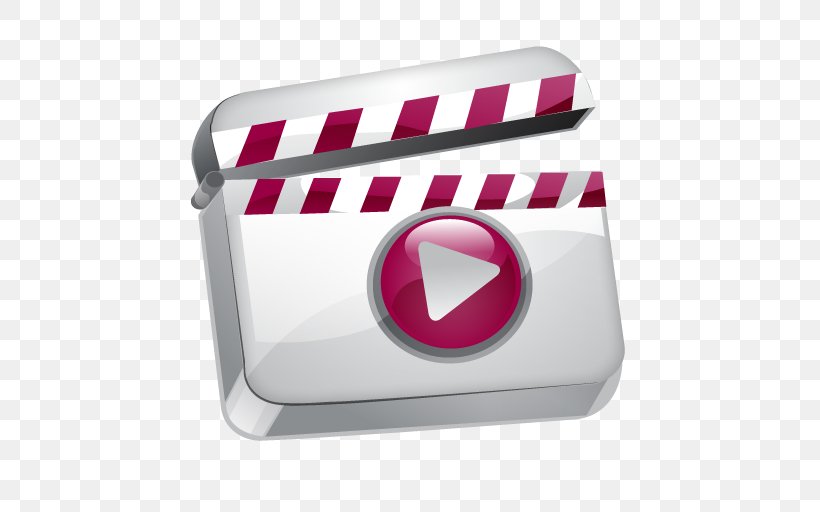 Video, PNG, 512x512px, Video, Brand, Display Resolution, Freemake Video Converter, Magenta Download Free