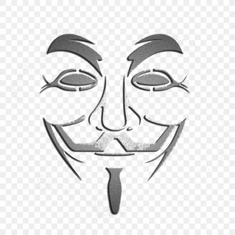 Guy Fawkes Mask Anonymous Ornament Wallpaper, PNG, 1045x1045px, 4k Resolution, Guy Fawkes Mask, Anonymous, Black And White, Clip Art Download Free