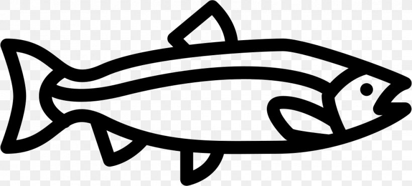 The Salmon Spot Seafood, PNG, 982x445px, Salmon, Area, Artwork, Atlantic Salmon, Black And White Download Free