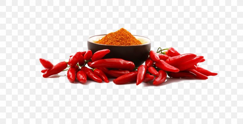 Cayenne Pepper Jalapexf1o Facing Heaven Pepper Bell Pepper Chili Powder, PNG, 1008x516px, Cayenne Pepper, Bell Pepper, Bell Peppers And Chili Peppers, Capsaicin, Capsicum Download Free
