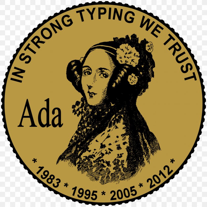 Ada Lovelace Programmer Programming Language Strong Typing, PNG, 1120x1120px, Ada Lovelace, Ada, Analytical Engine, Brand, Charles Babbage Download Free