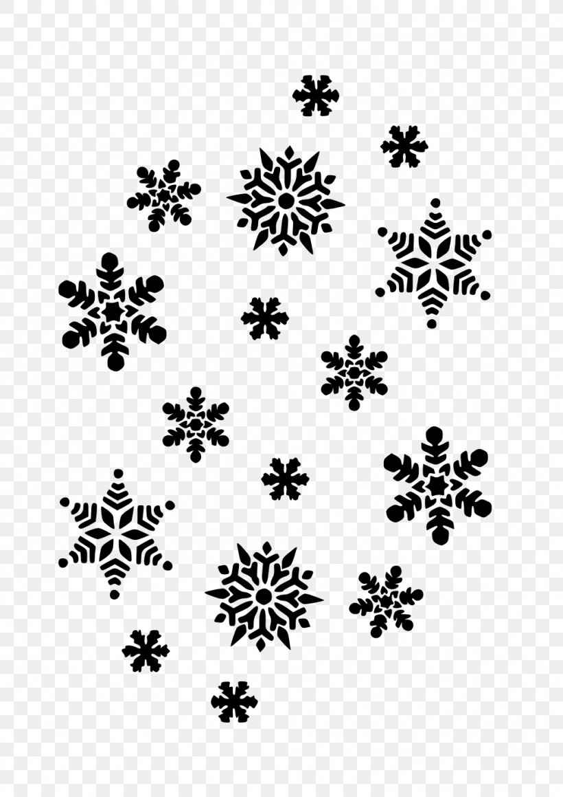 Snowflake YouTube Clip Art, PNG, 999x1413px, Snowflake, Black, Black And White, Document, Flora Download Free