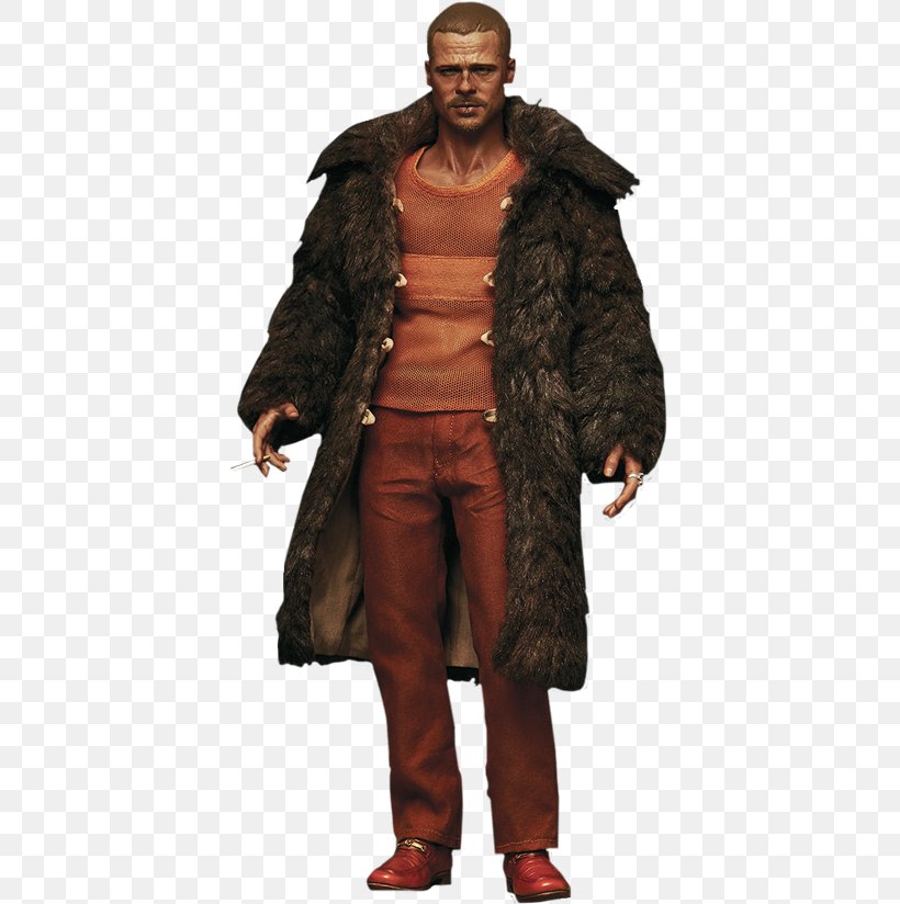 Brad Pitt Tyler Durden Fight Club Fur Clothing Action & Toy Figures, PNG, 401x824px, 16 Scale Modeling, Brad Pitt, Action Fiction, Action Toy Figures, Character Download Free