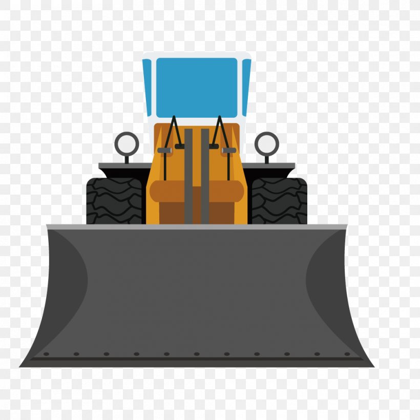 Bulldozer Engineering Icon, PNG, 1010x1010px, Bulldozer, Architectural Engineering, Brand, Building, Concrete Download Free