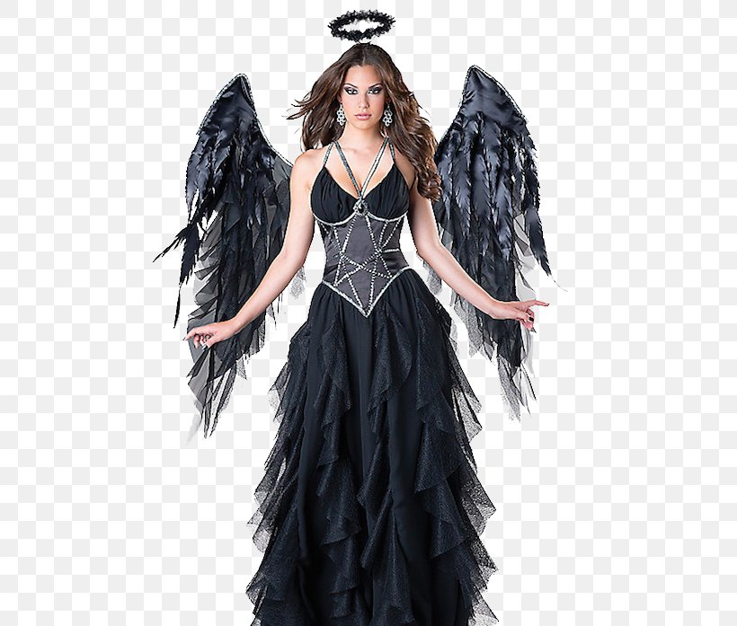 Halloween Costume Fallen Angel Clothing, PNG, 490x697px, Halloween Costume, Angel, Bodice, Buycostumescom, Clothing Download Free
