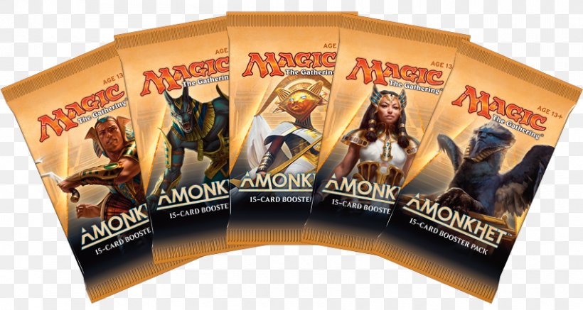 Magic: The Gathering Amonkhet Booster Pack Collectible Card Game Playing Card, PNG, 850x454px, Magic The Gathering, Advertising, Amonkhet, Booster Pack, Brand Download Free