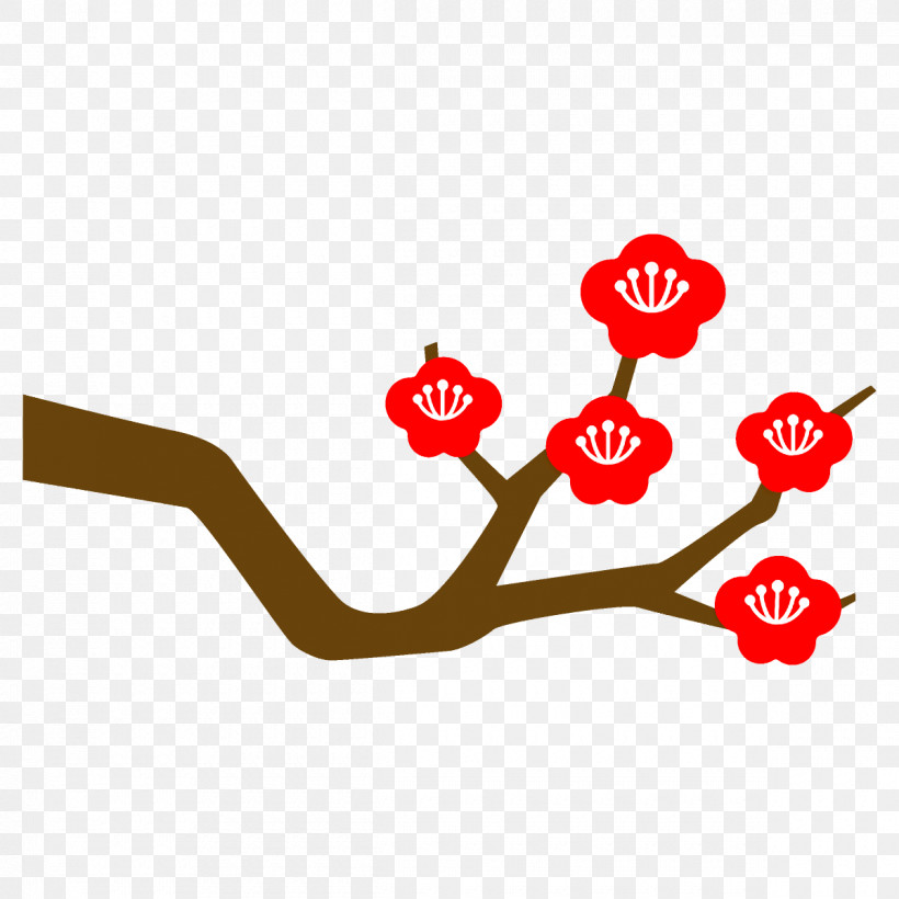 Plum Branch Plum Winter Flower, PNG, 1200x1200px, Plum Branch, Branch, Flower, Plant, Plum Download Free