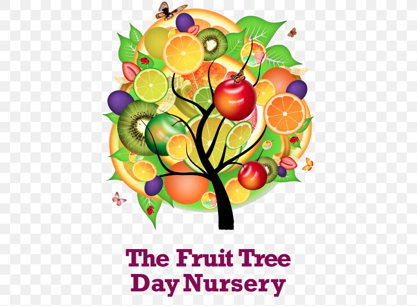 The Fruit Tree Day Nursery, PNG, 445x602px, Tree, Apple, Diet Food, Drawing, Floral Design Download Free