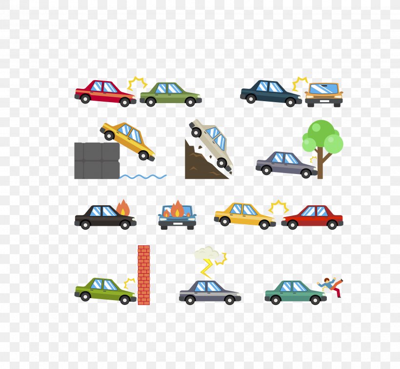 Car Traffic Collision Accident Icon, PNG, 3395x3128px, Car, Accident, Area, Automotive Design, Material Download Free