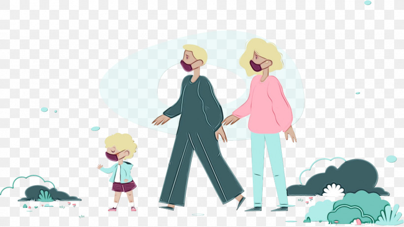 Conversation Human Character Family, PNG, 1600x900px, Watercolor, Behavior, Cartoon, Character, Conversation Download Free