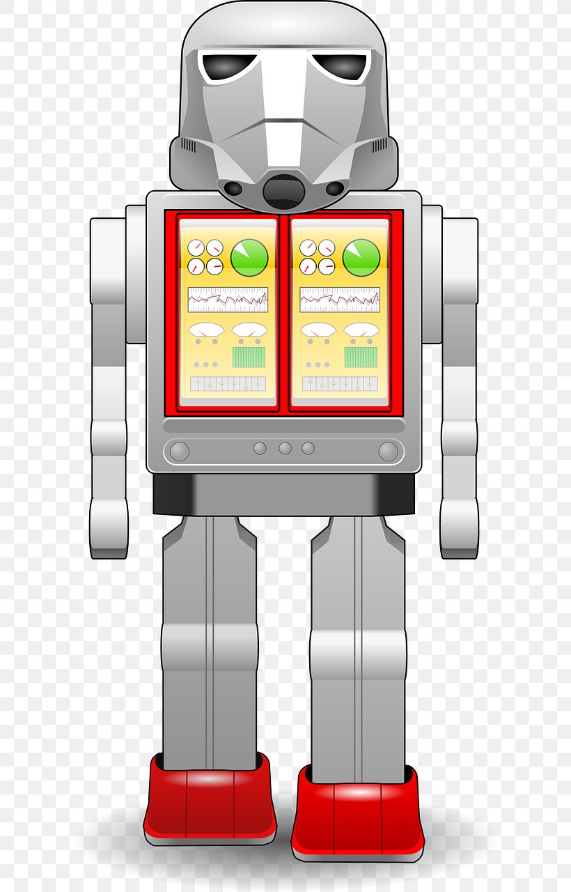 Robot Toy Clip Art, PNG, 640x1280px, Robot, Gadget, Machine, Pixabay, Robot Control Download Free