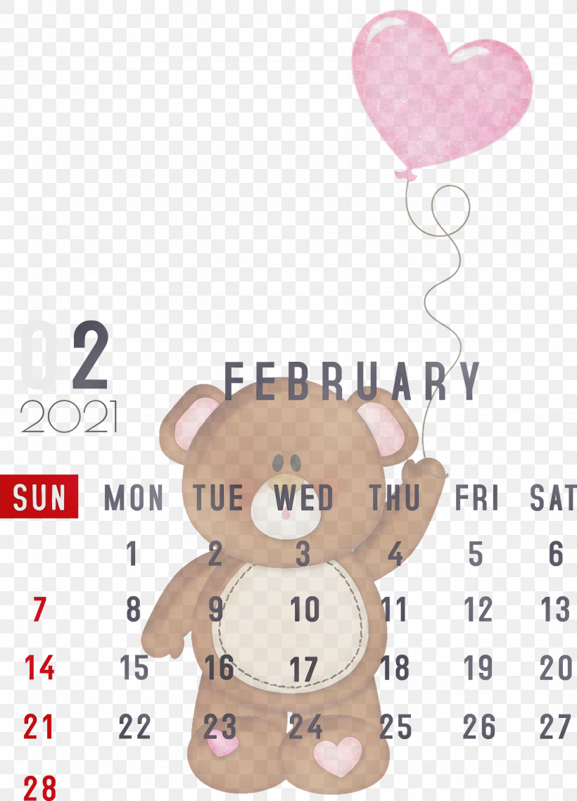 Teddy Bear, PNG, 2161x3000px, 2021 Calendar, Bears, Biology, Cartoon, Meter Download Free