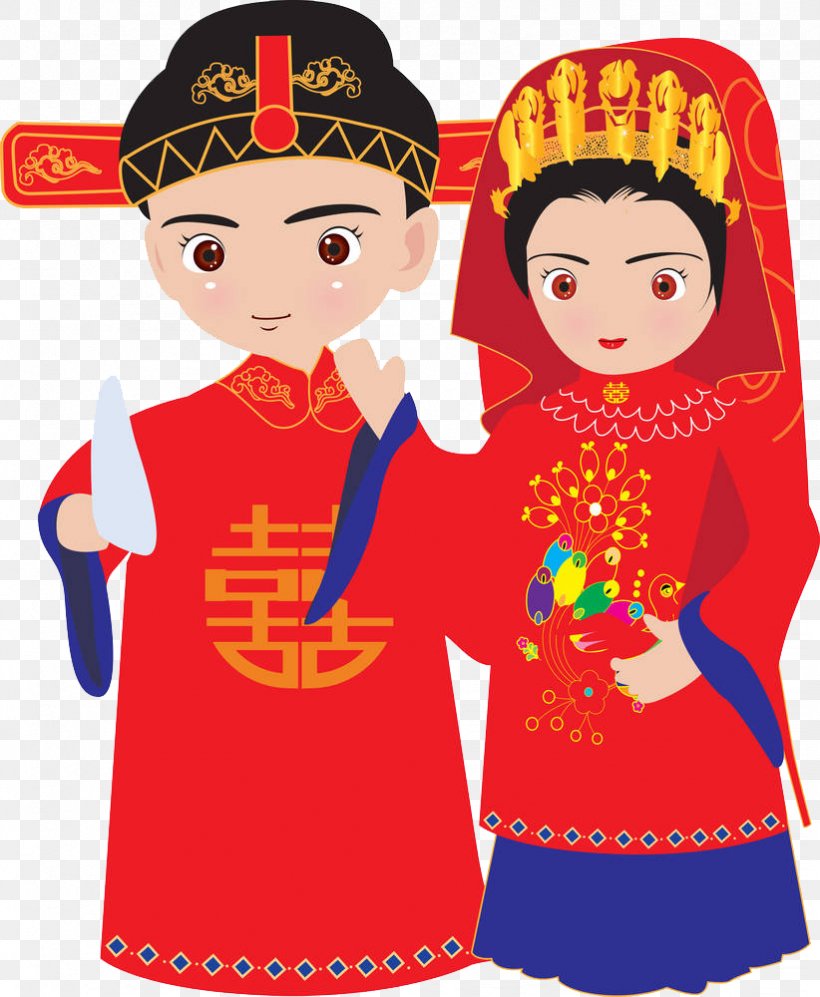 Chinese Marriage Clip Art, PNG, 822x1000px, Watercolor, Cartoon, Flower, Frame, Heart Download Free