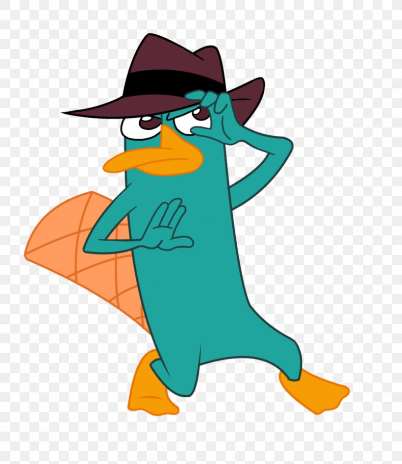 Perry The Platypus Phineas Flynn Ferb Fletcher Duck, PNG, 832x960px, Perry The Platypus, Art, Beak, Bird, Cartoon Download Free