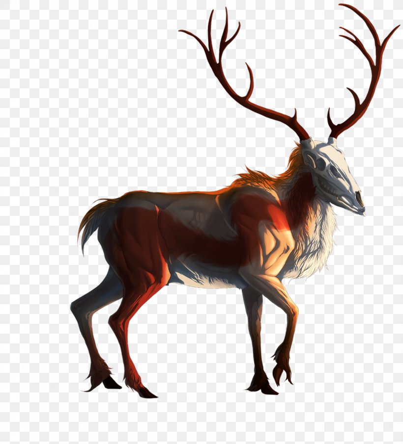 Reindeer Elk Terrestrial Animal Wildlife, PNG, 1188x1312px, Reindeer, Animal, Antler, Deer, Elk Download Free