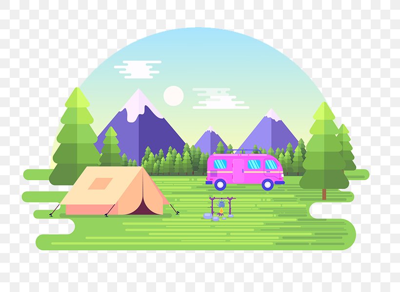 Camping, PNG, 800x600px, Camping, Cartoon, Grass, Green, Illustration Download Free