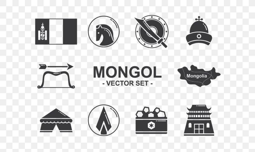 Mongolian People's Republic Mongol Empire Logo Mongols, PNG, 700x490px, Mongolia, Black, Black And White, Brand, Diagram Download Free
