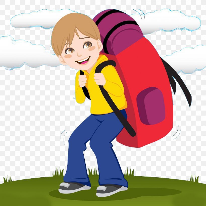 Backpack Stock Photography Royalty-free Clip Art, PNG, 1000x1000px, Backpack, Art, Backpacking, Bag, Boy Download Free