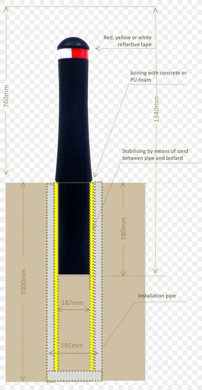 Bollard Post Drawing Concrete Specification, PNG, 1161x2238px, Bollard, Bottle, Brand, Concrete, Drawing Download Free