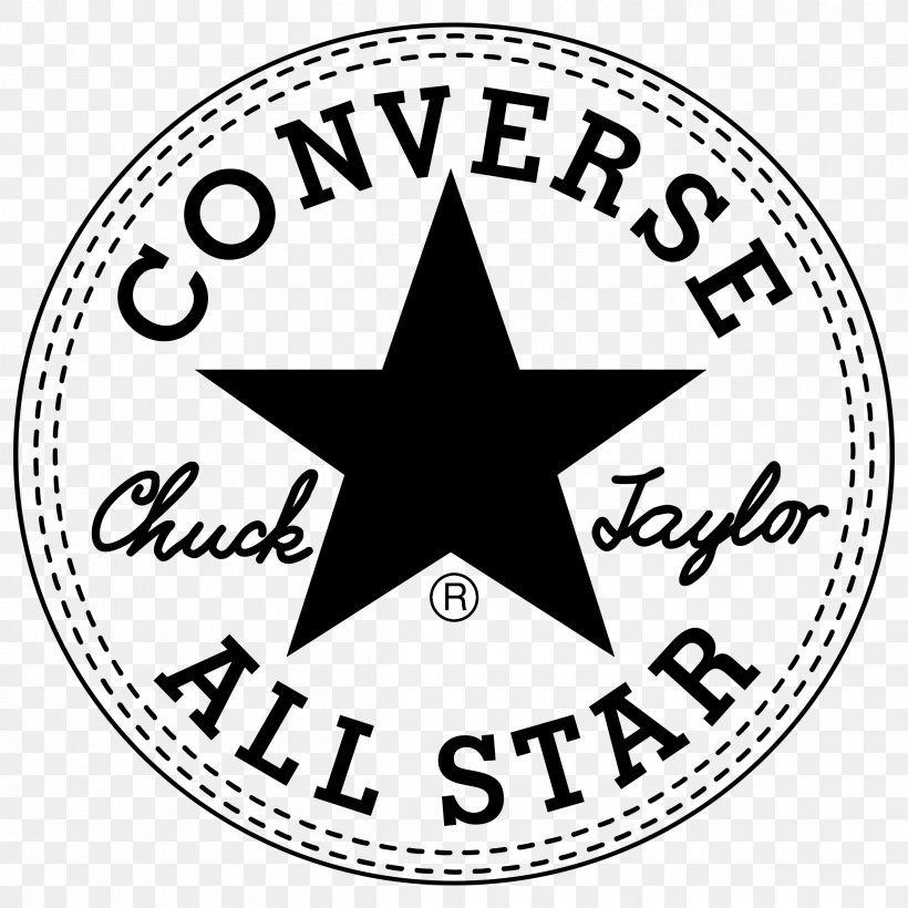 Chuck Taylor All-Stars Converse High-top Logo Clothing, PNG, 2400x2400px, Chuck Taylor Allstars, Area, Black And White, Brand, Chuck Taylor Download Free