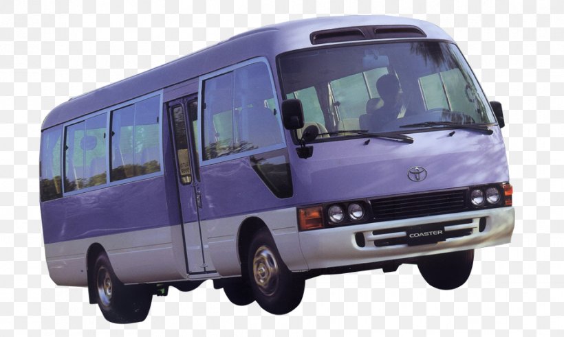 Compact Van Toyota Coaster Car Toyota HiAce, PNG, 932x559px, Compact Van, Bus, Car, Commercial Vehicle, Family Car Download Free