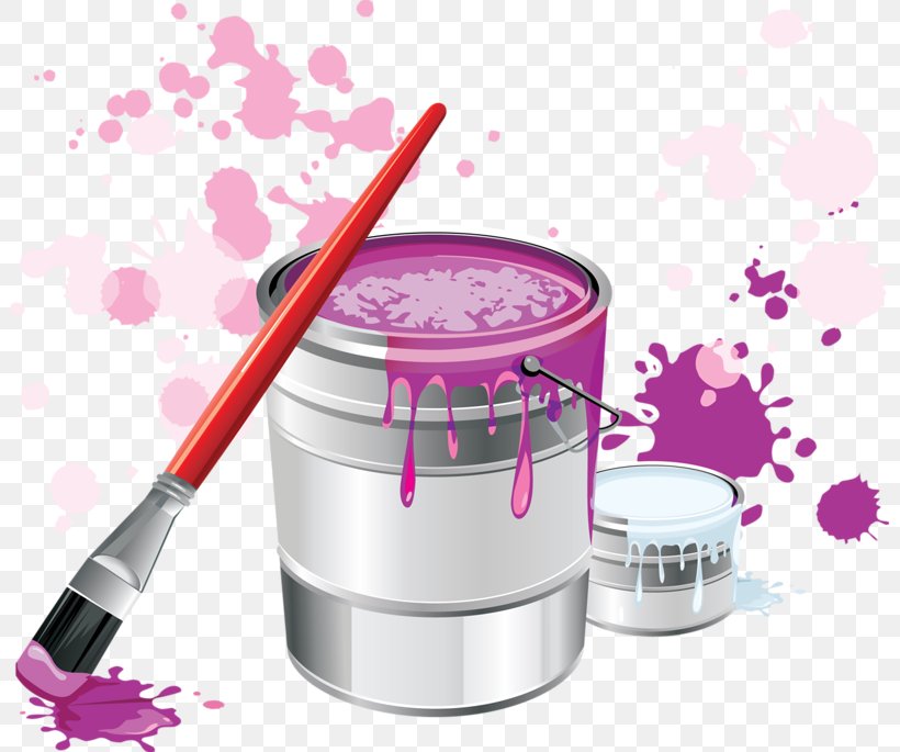Paintbrush Microsoft Paint, PNG, 800x685px, Paint, Brush, Bucket, Color, Cosmetics Download Free