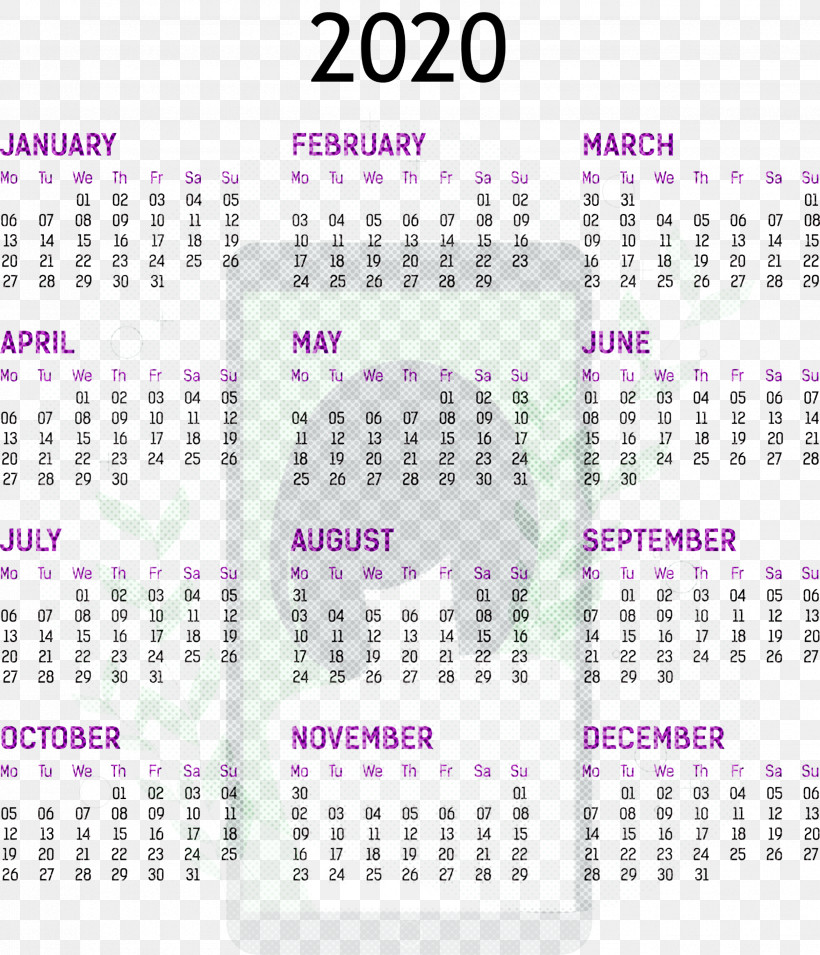 2020 Yearly Calendar Printable 2020 Yearly Calendar Template Full Year Calendar 2020, PNG, 2574x3000px, 2020 Yearly Calendar, Aztec Calendar, Aztec Sun Stone, Calendar 2018 Calendar, Calendar Date Download Free