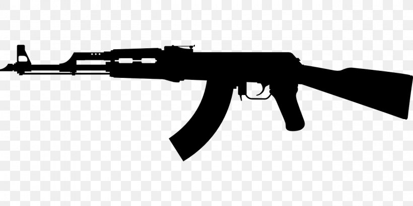AK-47 Izhmash Firearm 7.62×39mm Weapon, PNG, 1280x640px, Watercolor, Cartoon, Flower, Frame, Heart Download Free