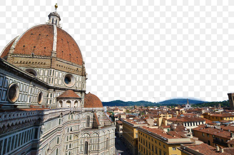 Florence Cathedral Palazzo Vecchio Giottos Campanile Rome Fiesole, PNG, 820x543px, Florence Cathedral, Art, Baptistery, Basilica, Building Download Free