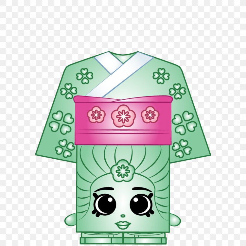 Kimono Shopkins Season JPEG Image, PNG, 834x834px, Kimono, Battlefield V, Calendar Date, Fictional Character, Green Download Free
