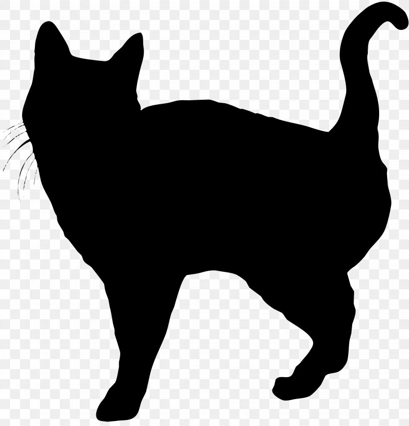 Manx Cat Whiskers Domestic Short-haired Cat Wildcat Clip Art, PNG, 3684x3840px, Manx Cat, Black, Black And White, Black Cat, Canidae Download Free
