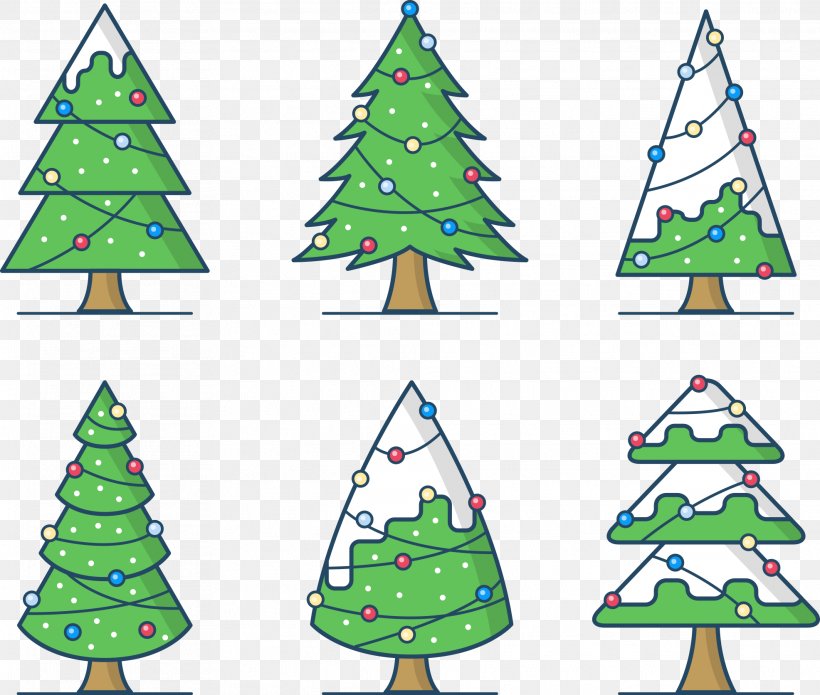Christmas Tree Drawing Clip Art, PNG, 1972x1672px, Christmas Tree, Animation, Cartoon, Christmas, Christmas Decoration Download Free