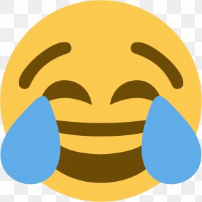 Face With Tears Of Joy Emoji Discord Social Media Sticker, PNG ...