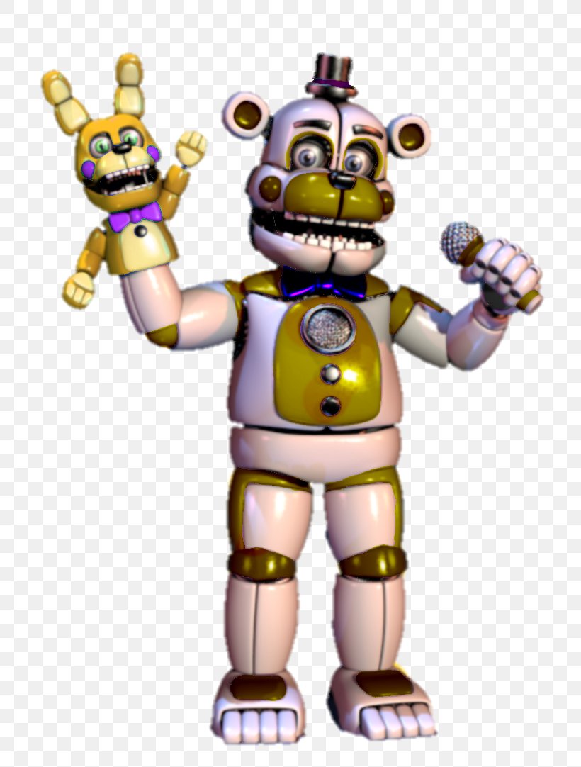 Five Nights At Freddy's: Sister Location Five Nights At Freddy's 2 FNaF World Freddy Fazbear's Pizzeria Simulator, PNG, 738x1082px, Fnaf World, Animatronics, Fangame, Fictional Character, Figurine Download Free