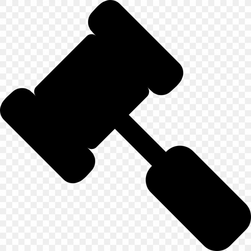 Font Awesome Gavel, PNG, 980x980px, Font Awesome, Black And White, Finger, Gavel, Hand Download Free