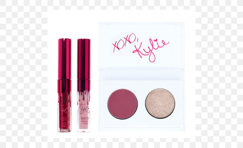 Kylie Cosmetics Lipstick Lip Gloss Rouge, PNG, 500x500px, Cosmetics, Beauty, Eye Shadow, Kylie Cosmetics, Kylie Jenner Download Free