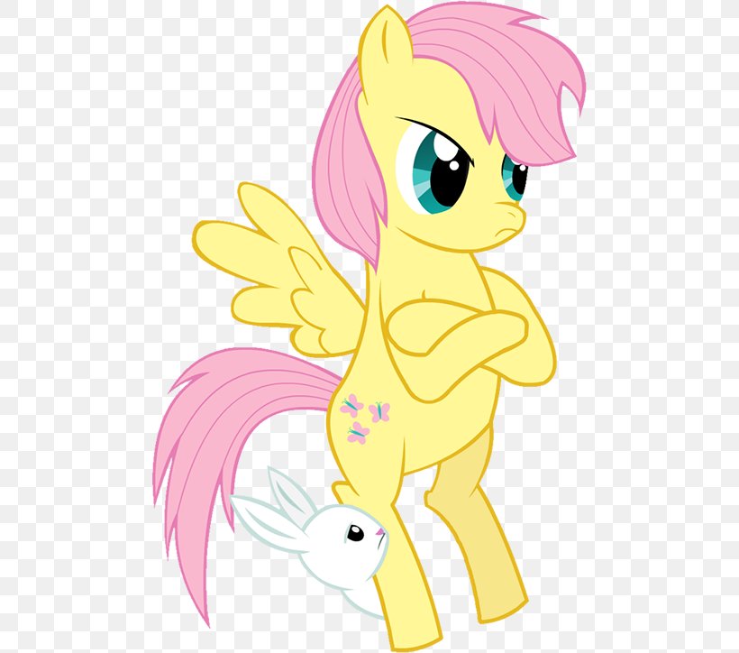 Pony Fluttershy Horse Clip Art, PNG, 482x724px, Watercolor, Cartoon, Flower, Frame, Heart Download Free