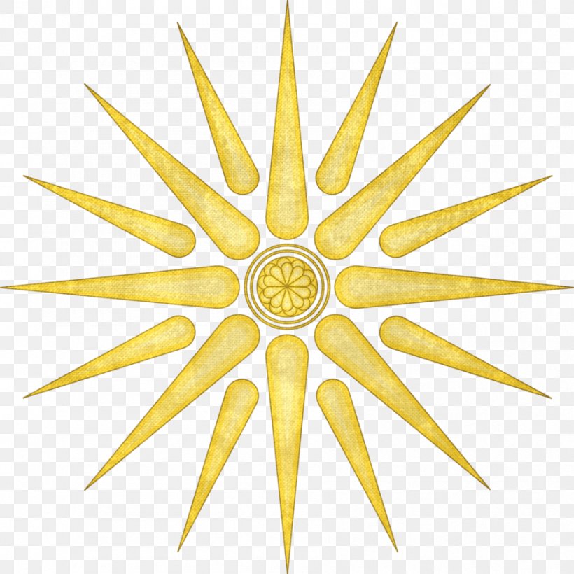 Vergina Sun Ancient Macedonians Larnax, PNG, 894x894px, Vergina, Alexander The Great, Ancient Macedonians, Argead Dynasty, Flag Of The Republic Of Macedonia Download Free