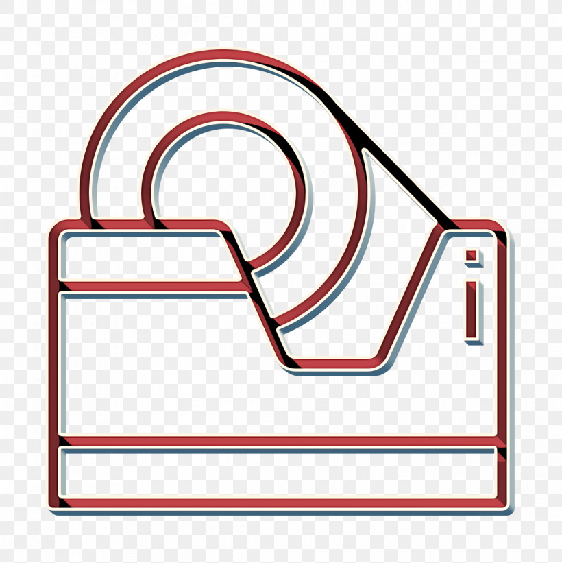 Office Stationery Icon Tape Icon, PNG, 1162x1164px, Office Stationery Icon, Line, Tape Icon Download Free